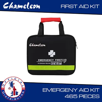 £25.65 • Buy First Aid Kit Medical Emergency Home Travel Car Taxi Work Bag 465 Piece Xl