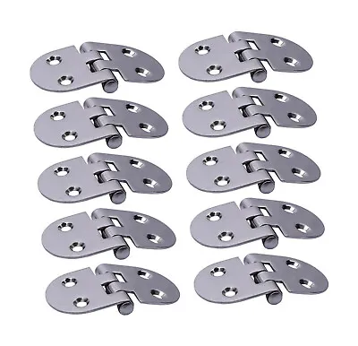 10X Stainless Steel Marine Boat Hinges Door Butterfly Hinges 3  X 1.5   • $42