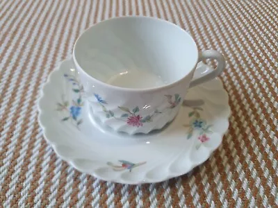 Vintage Haviland Limoges France Cup And Saucer Set Porcelain Floral Tea Coffee  • £14.99