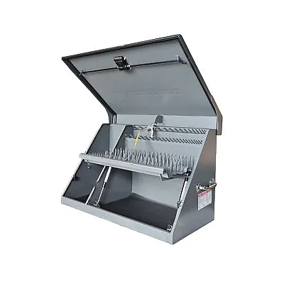 Montezuma XL450G 36 X 17 In Triangle Toolbox Steel Textured Light Gray • $649.95