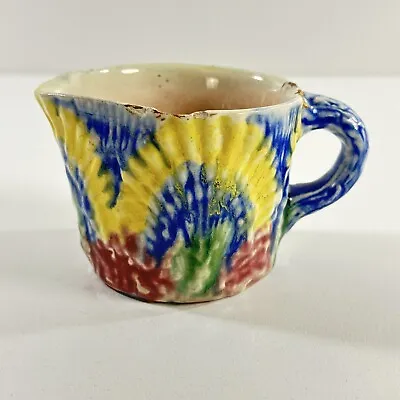 Majolica Flower Tea Cup • $140