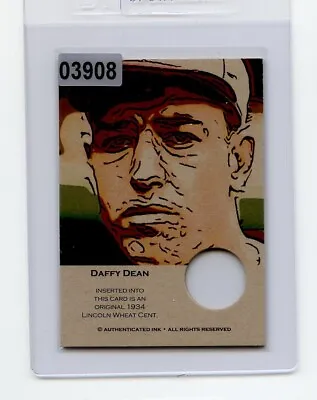 #03908 DAFFY DEAN 1934 Penny Collector Card • $8.99