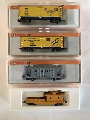 N Scale Arnold Rapido Freight Car Lot (4) • $20