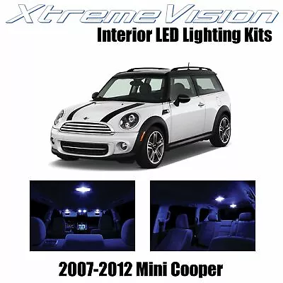 XtremeVision Interior LED For Mini Cooper 2007-2012 (10 PCS) Blue • $10.99