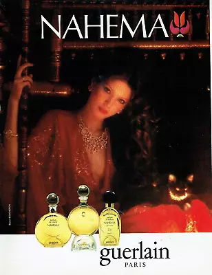 1981 Advertising 0623 Toilet Perfume Nahema Guerlain • $3.19