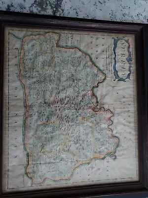 17th Century Map Of Surrey By Robert Morden • £150