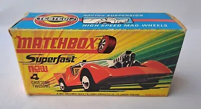 MATCHBOX LESNEY VINTAGE No.4 GRUESOME TWOSOME EMPTY ORIGINAL BOX ONLY GOOD+ • £14.75