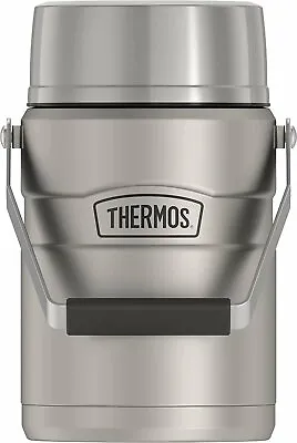 Thermos Stainless King 47 Ounce Vacuum Insulated Food Jar With 2 Inserts • $59.99