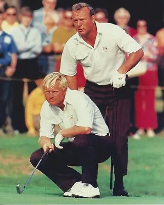 Arnold Palmer Jack Nicklaus Golf 8x10 Picture Celebrity Print • $3.99