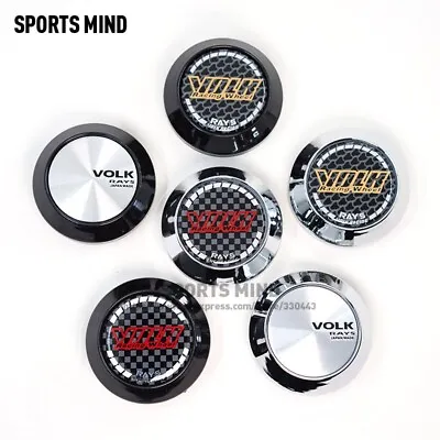 4PCS/lot 64/59MM Car Wheel Center Hub Caps For VOLK RAYS JAPAN VOLK RACING WHEEL • $17.22