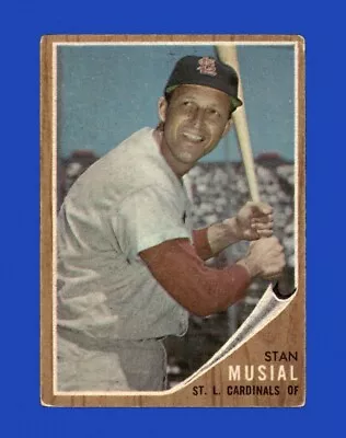 1962 Topps Set-Break # 50 Stan Musial VG-VGEX *GMCARDS* • $0.79