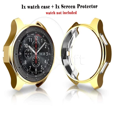 Tempered Glass Screen Protector Cover Case For Samsung Gear S3 Frontier/Classic • $44.15