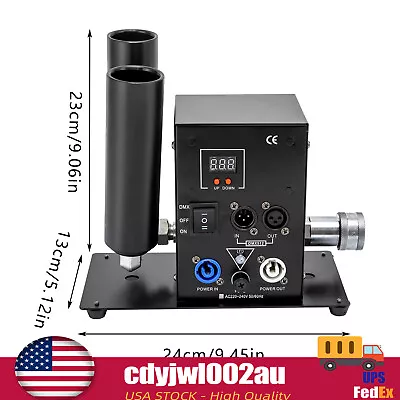 C02 Jet Machine Cryo DMX-512 Co2 Cannon Fogger Smoke Gun Party DJ Club Effect  • $102.60