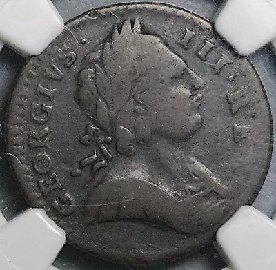 1774 NGC F12 George III Farthing 1/4 Penny Great Britain Colonial Coin 24041702C • $69