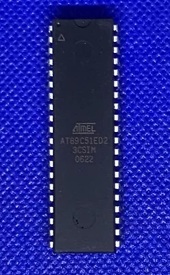 Atmel At89c51ed2-3csim Microcontroller 8-bit Flash 8051 Cpu 60mhz Cmos Pdip40 • $25