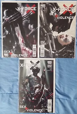 X-Force Sex And Violence (2010) #123 NM High Grade Complete Series Set • $29.99