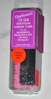 Carlson’s Extended 12 GA .690 Turkey Choke Tube For Mossberg 835/935 Ulti Mag • $26