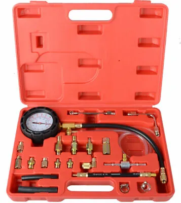 Fuel Pressure Meter Tester Oil Combustion Spraying Injection Gauge Car • $42.55