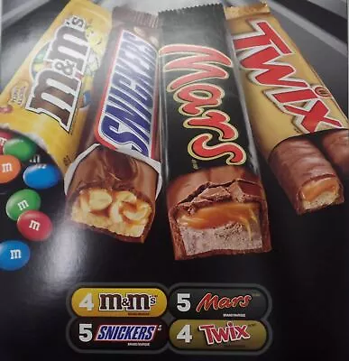 Mars Full Size Candy Bar Variety Pack 18 Count 32.3oz • $28.76