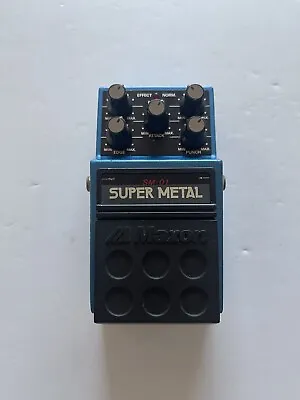 Maxon SM-01 Super Metal Distortion Rare Vintage Guitar Effect Pedal MIJ Japan • $135