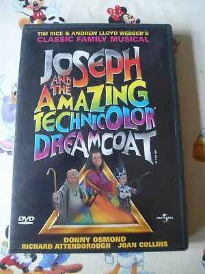 £3 • Buy Joseph And The Amazing Technicolor Dreamcoat Donny Osmond Joan Collins Dvd