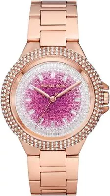 Michael Kors Camille Rose Gold-Tone Ladies Watch MK7340 • $199.99