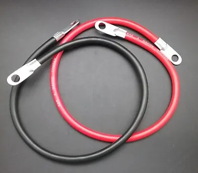 New 24” CARTMAN 4 Gauge Battery Inverter Cable Set Positive & Negative • $11.69