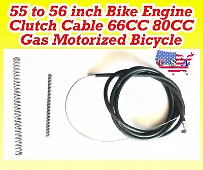 55 To 56 Inch Bike Engine Clutch Cable 66CC 80CC Gas Motorized Bicycle • $9.99