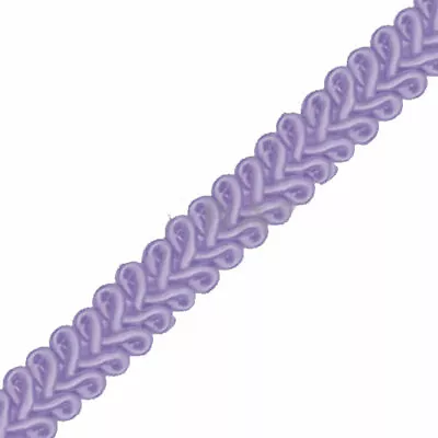 12mm Braid Trim Gimp - Soft Furnishing Upholstery Edging Lampshade Craft Blinds • £1.49