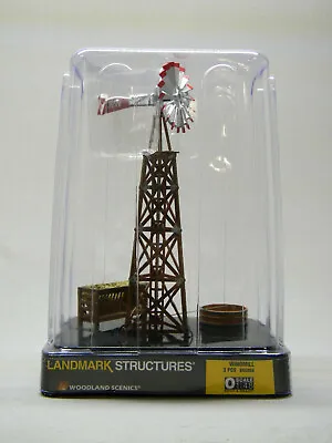 WOODLAND SCENICS WINDMILL O GAUGE Landscape Layout Building BR5868 WDS5868 NEW • $56.94