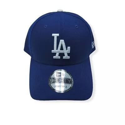 New Era Los Angeles Dodgers 9Forty The League Blue Adjustable Strap Hat Cap • $32.99