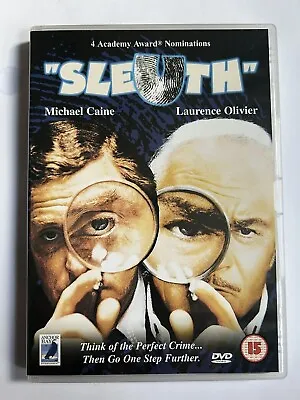 Sleuth Michael Caine Laurence Olivier Anchor Bay Deleted OOP DVD • £11.99