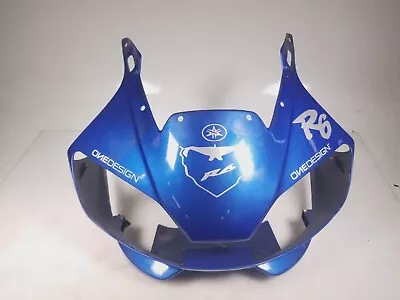 99-02 Yamaha YZF R6 Front Upper Main Nose Headlight Fairing Cover Cowl • $218.74