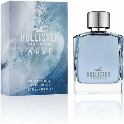 Hollister Wave For Him 100ml Edt Spray - New Boxed & Sealed - Free P&p - Uk • £19.95