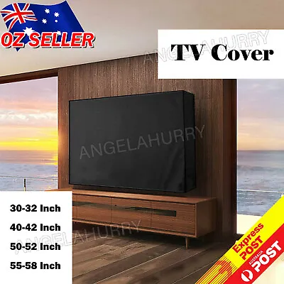 30-58 Inch Dustproof Waterproof TV Cover Outdoor Flat Television Protector NEW • $17.97