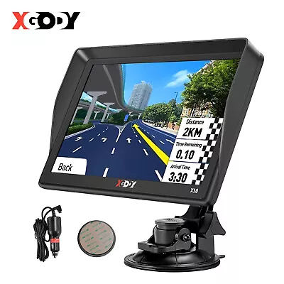 XGODY X10 9  Car Truck GPS Navigation Auto Navigator System 8GB 256MB AU Maps • $115.99