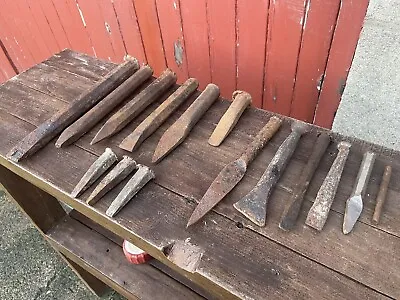 Vintage Blacksmiths/Masons Chisels  • £60