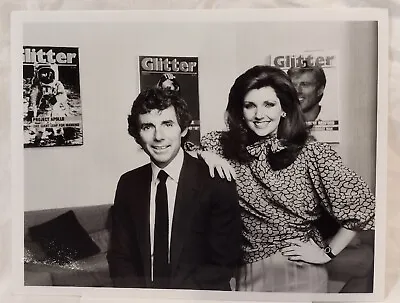 ABC 1984 Press Photo Actors Morgan Brittany David Birney In  Glitter.  • $4