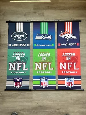 NFL Teams Wall Art Heritage Flag Wall Decor Wall Sign - 1 EA • $10.99