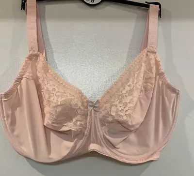 Brand New Ex M&S Underwired Non Padded Minimiser Bra 38C Pink • £9.99