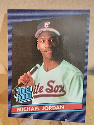 1986 Style  Rated Rookie Chicago White Sox Michael Jordan (see Description) • $3