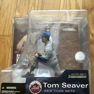 Tom Seaver Cooperstown Collection Series 1 New York Mets Figure • $15