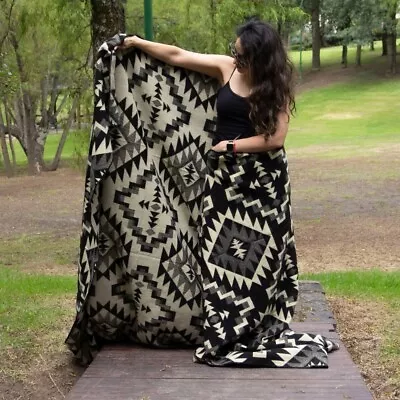 Alpaca Wool Blanket 80x90 In Hypoallergenic Soft Lightweight Queen Size • $115