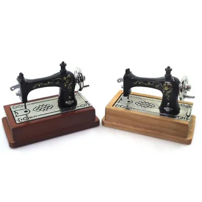 1:12 Dollhouse Miniature Vintage Sewing Machine Model Furniture Access NTAUS'mj • $3.54