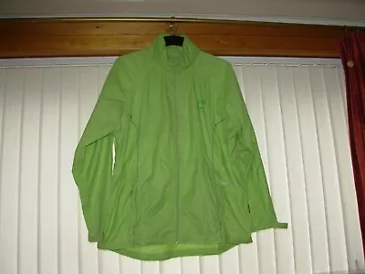 Target Dry Bright Green Rain Jacket (mac In Sac) Size Xl (18) Bnwot • £6