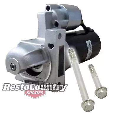 Holden V8 Starter Motor + Bolt Kit HQ HJ HX HZ WB 253 308 HIGH TORQUE 4.2 5.0 • $184.30