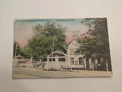 Entrance To Washington County Fairgrounds Hagerstown MD Divided Back Posted 1910 • $8.99