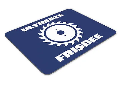 £8.99 • Buy Ultimate Frisbee Circular Saw Joke Mousemat Office Rectangle Mouse Mat Funny