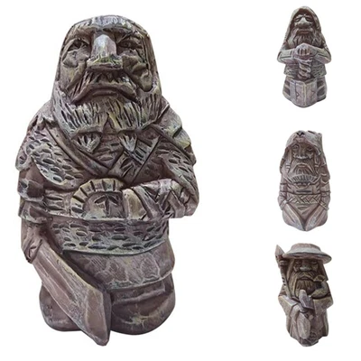 £9.32 • Buy Barbarian Viking Statue Odin Resin Viking Statue Figurine Pagan Resin Vikinhh