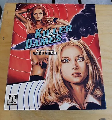 Killer Dames: Emilio P. Miraglia Arrow Video 4 Blu-Ray/DVD Box Set OOP • $44